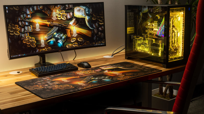 "Scav Hideout" — SwampFoxTV Deskmat