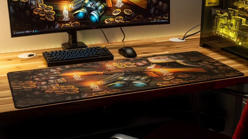 "Scav Hideout" — SwampFoxTV Deskmat