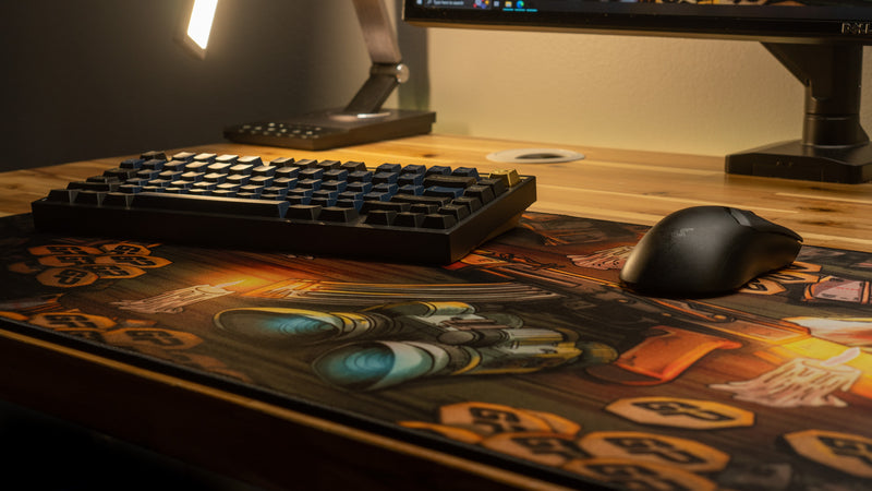 "Scav Hideout" — SwampFoxTV Deskmat