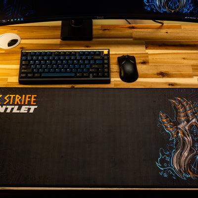 Zizaran "Runic Strife Gauntlet" Content Creator Collaboration Gaming XL Gaming Mouse Pad Deskmat
