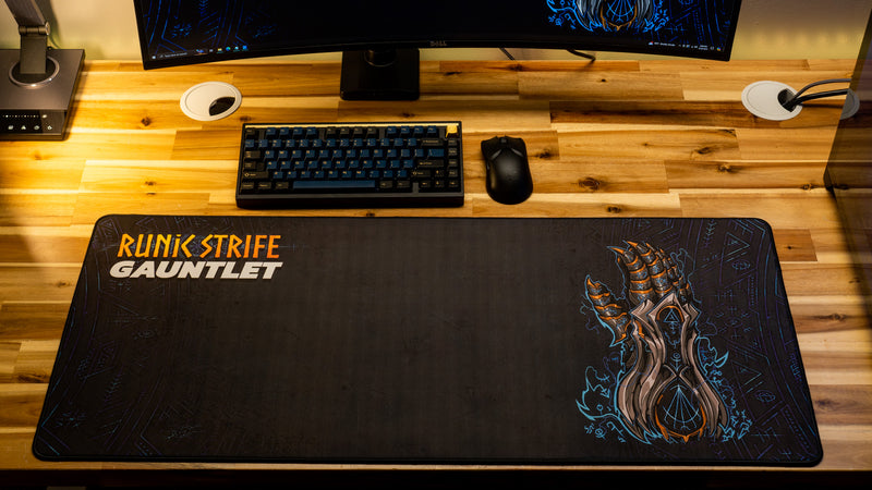 "Runic Strife Gauntlet" Zizaran XL gaming deskmat — Epic Desk