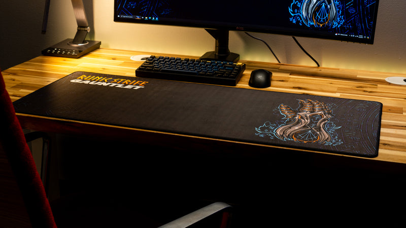 "Runic Strife Gauntlet" — Zizaran Deskmat
