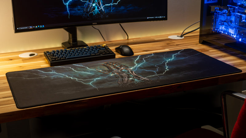 "Into the Mist" — Zizaran Deskmat