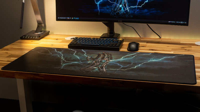 "Into the Mist" — Zizaran Deskmat