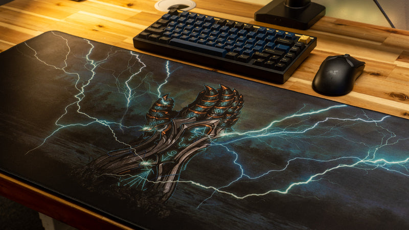 "Into the Mist" — Zizaran Deskmat