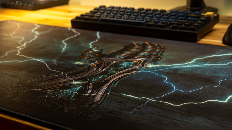 "Into the Mist" — Zizaran Deskmat