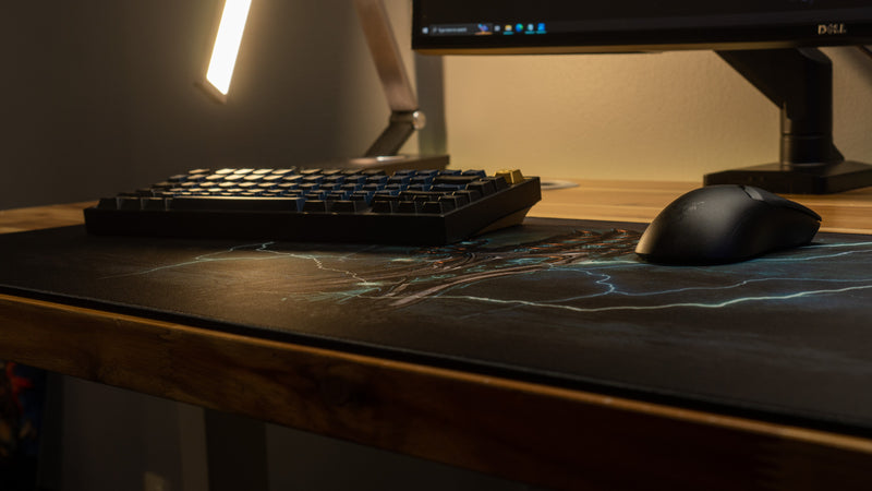 "Into the Mist" — Zizaran Deskmat