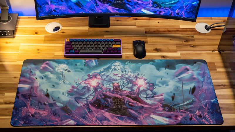 "The Lord of Gacha" Lacari XL gaming deskmat — Epic Desk