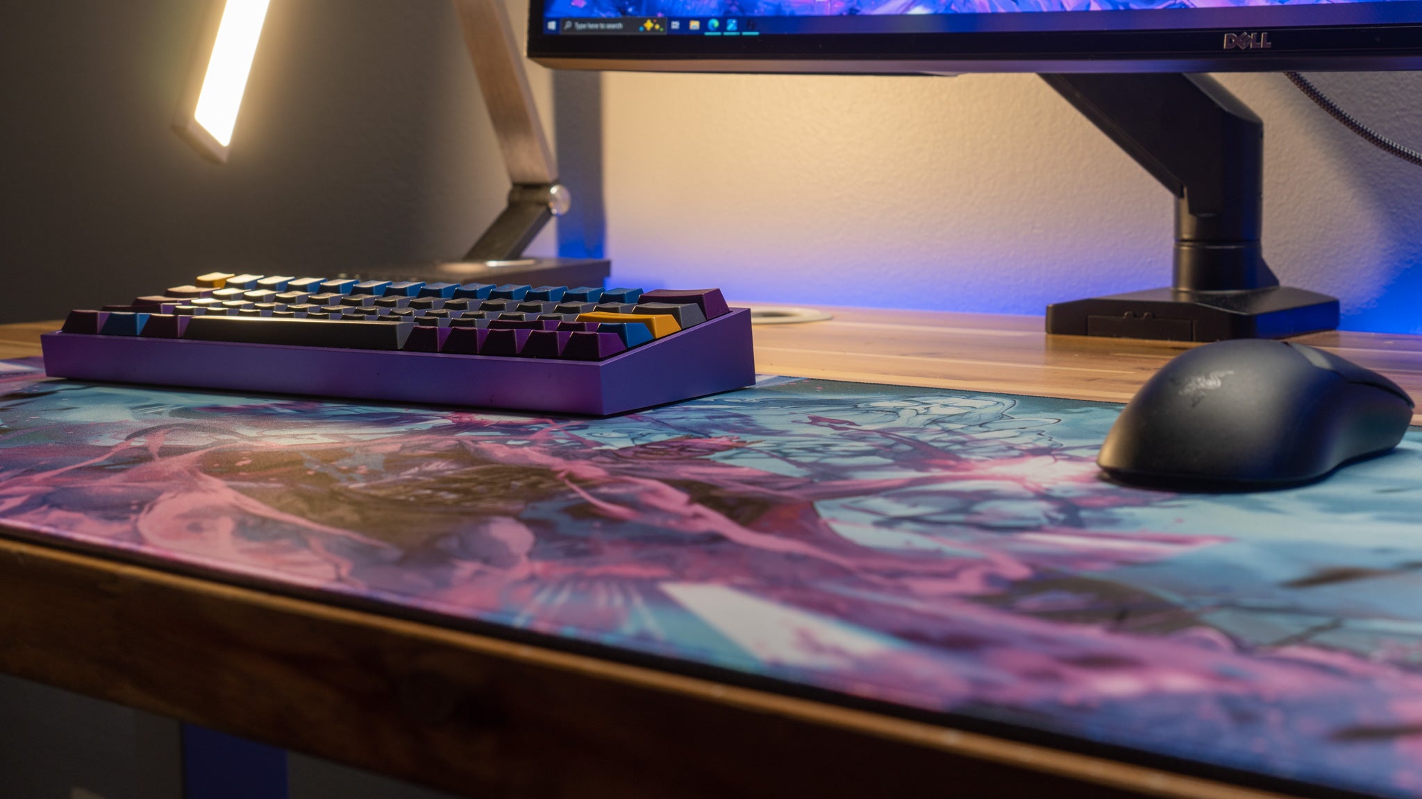 Lacari "The Lord of Gacha" Content Creator Collaboration Gaming XL Gaming Mouse Pad Deskmat