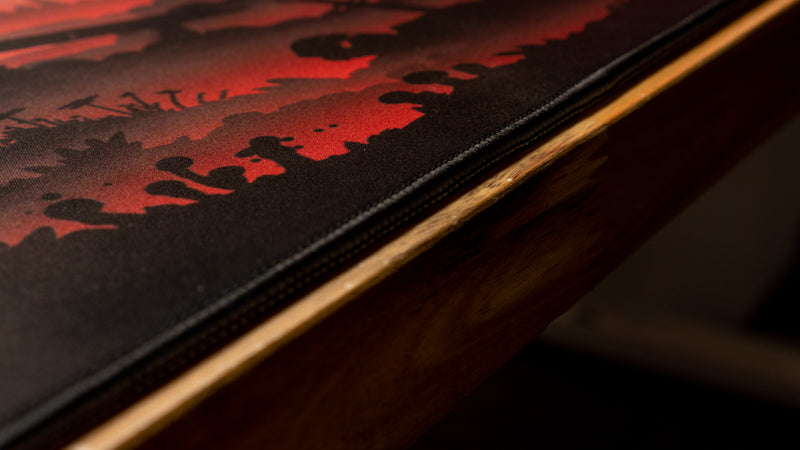 "Blood Moon" — Rust Deskmat