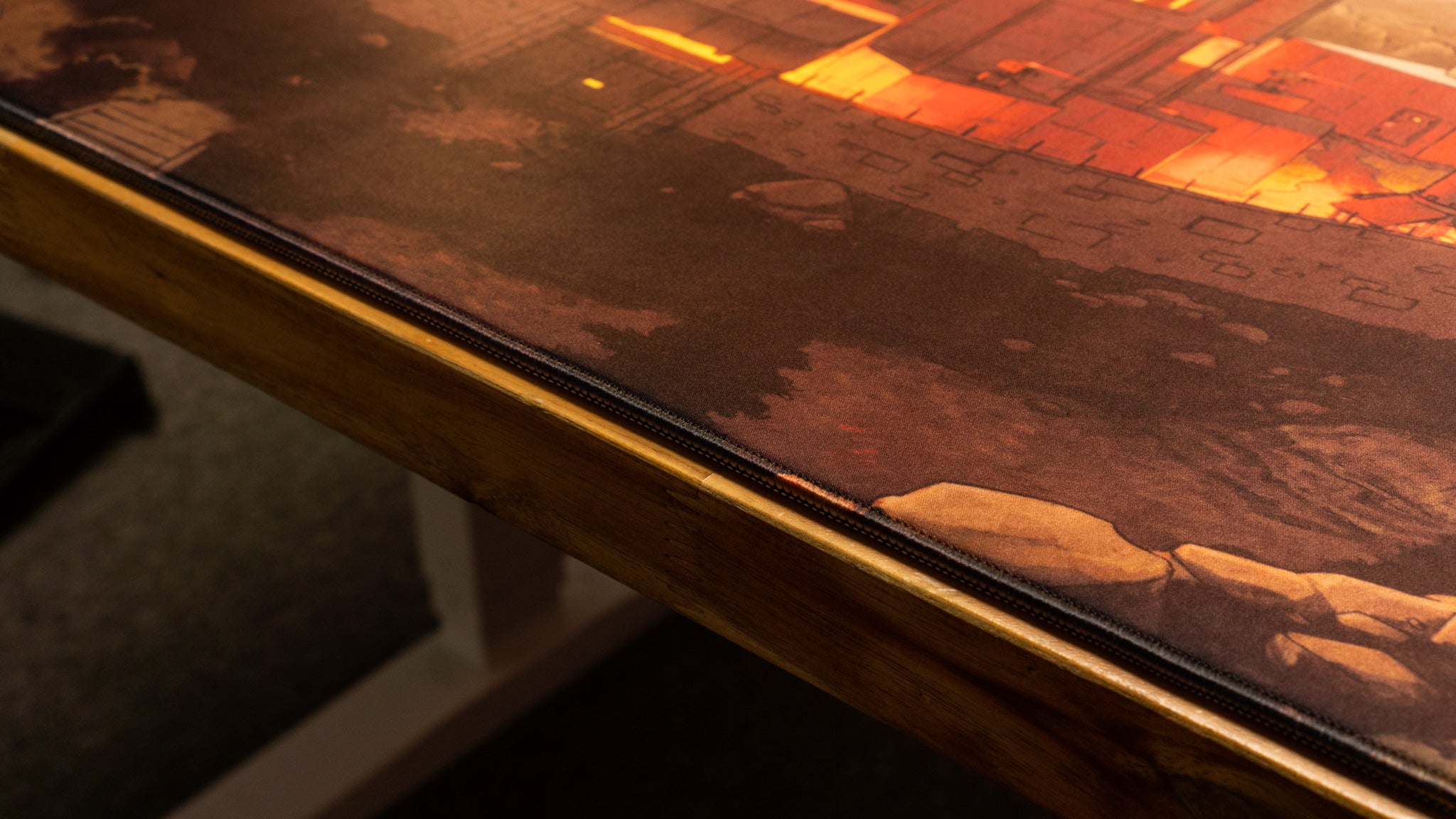 AloneinTokyo "Nightfall" Rust Limited Edition Content Creator Collaboration Gaming Deskmat Mouse Pad