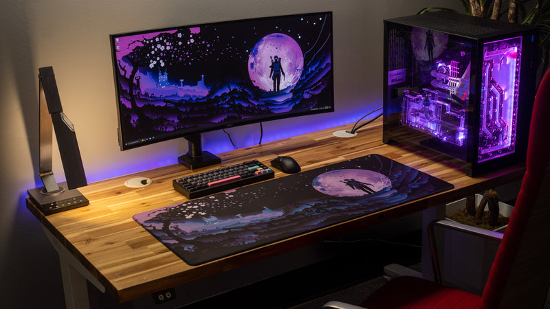 "Cherry Blossom" — Rust Deskmat
