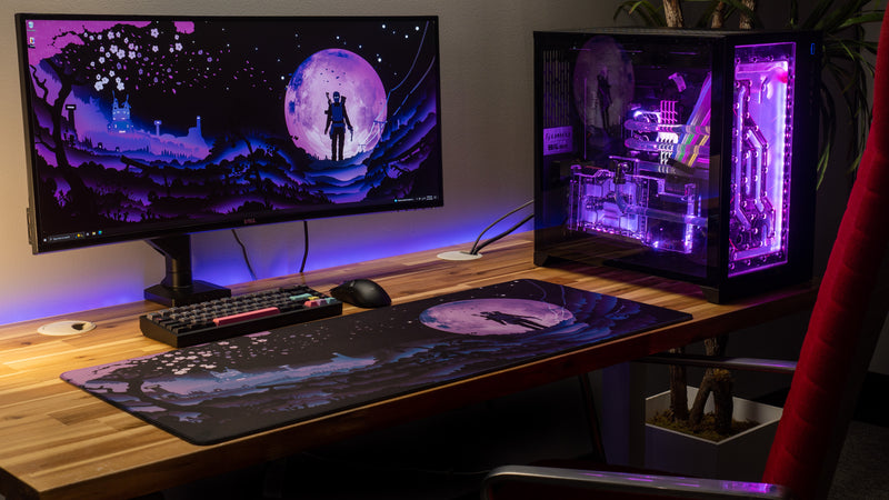 "Cherry Blossom" — Rust Deskmat