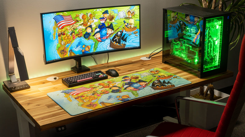 "A New World" — AlternateHistoryHub Deskmat