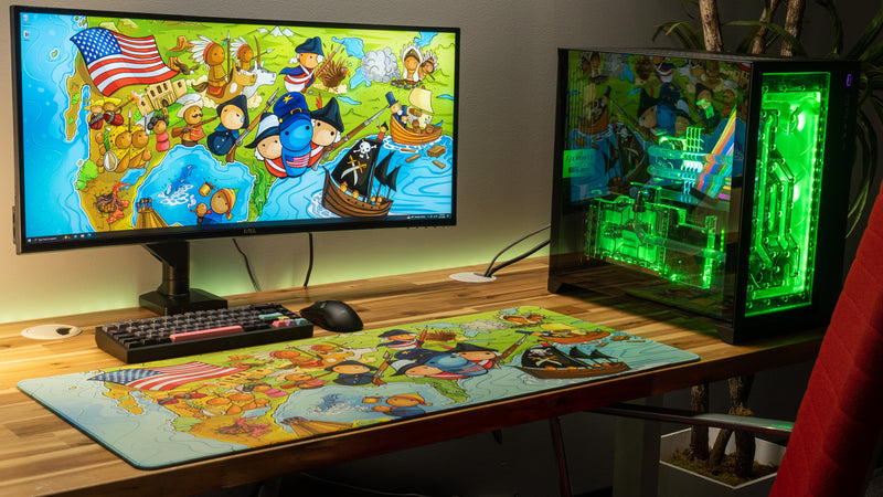 "A New World" — AlternateHistoryHub Deskmat