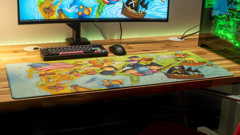 "A New World" — AlternateHistoryHub Deskmat