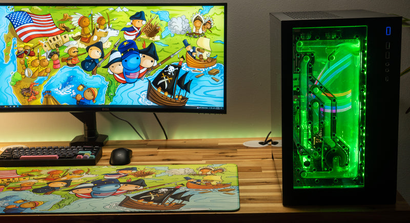 "A New World" — AlternateHistoryHub Deskmat