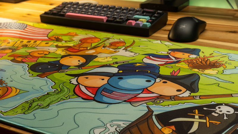 "A New World" — AlternateHistoryHub Deskmat