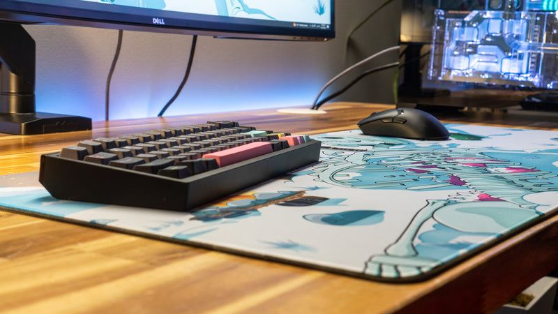 "Chilled Bones" — Rust Deskmat