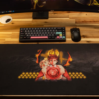 King "The King's Domain" Content Creator Collaboration Gaming Mouse Pad Deskmat