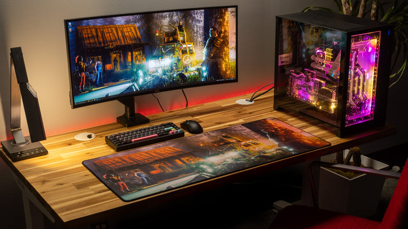 "Trust Issues Guaranteed" — Rust Deskmat