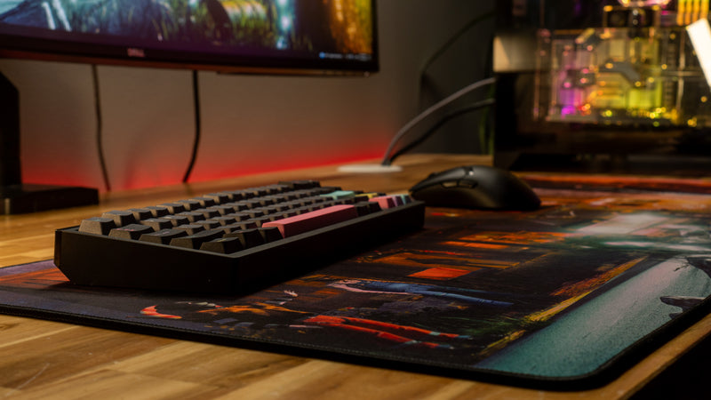 "Trust Issues Guaranteed" — Rust Deskmat
