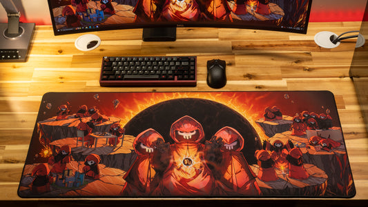 "Revelation by Dawn" Pravus XL gaming deskmat — Epic Desk