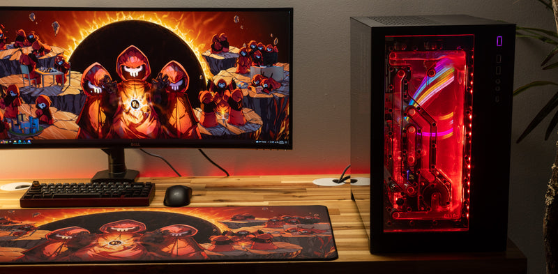 "Revelation by Dawn" — Pravus Deskmat