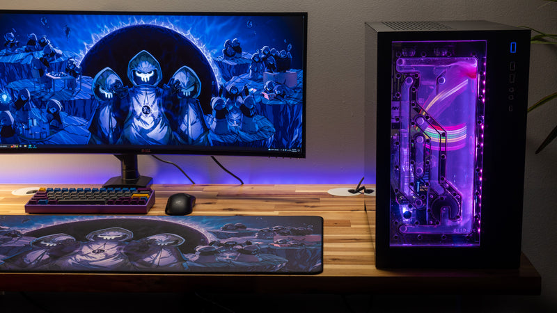 "Heresy by Twilight" — Pravus Deskmat