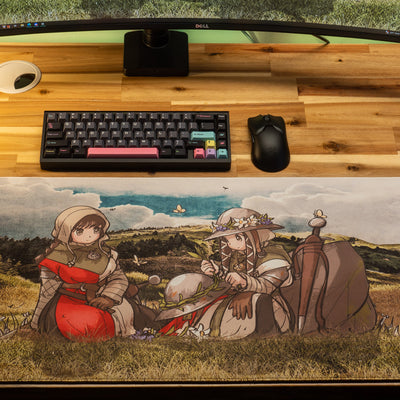 Ironlily "Flora in Spring" Limited Edition Content Creator Collaboration Gaming Deskmat Mouse Pad