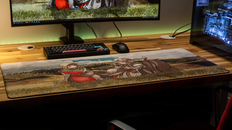 "Flora in Spring" — Ironlily Deskmat