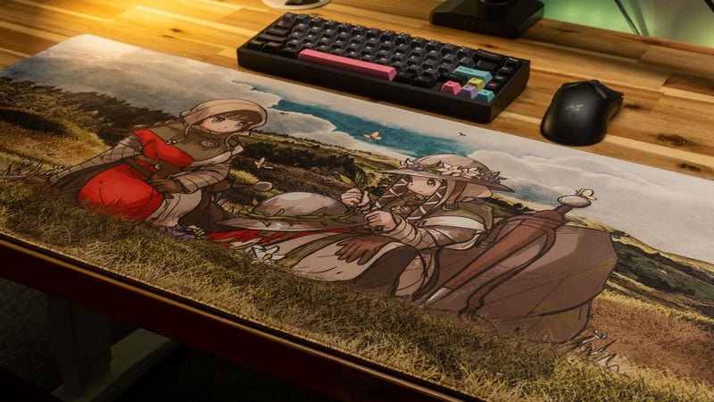 "Flora in Spring" — Ironlily Deskmat