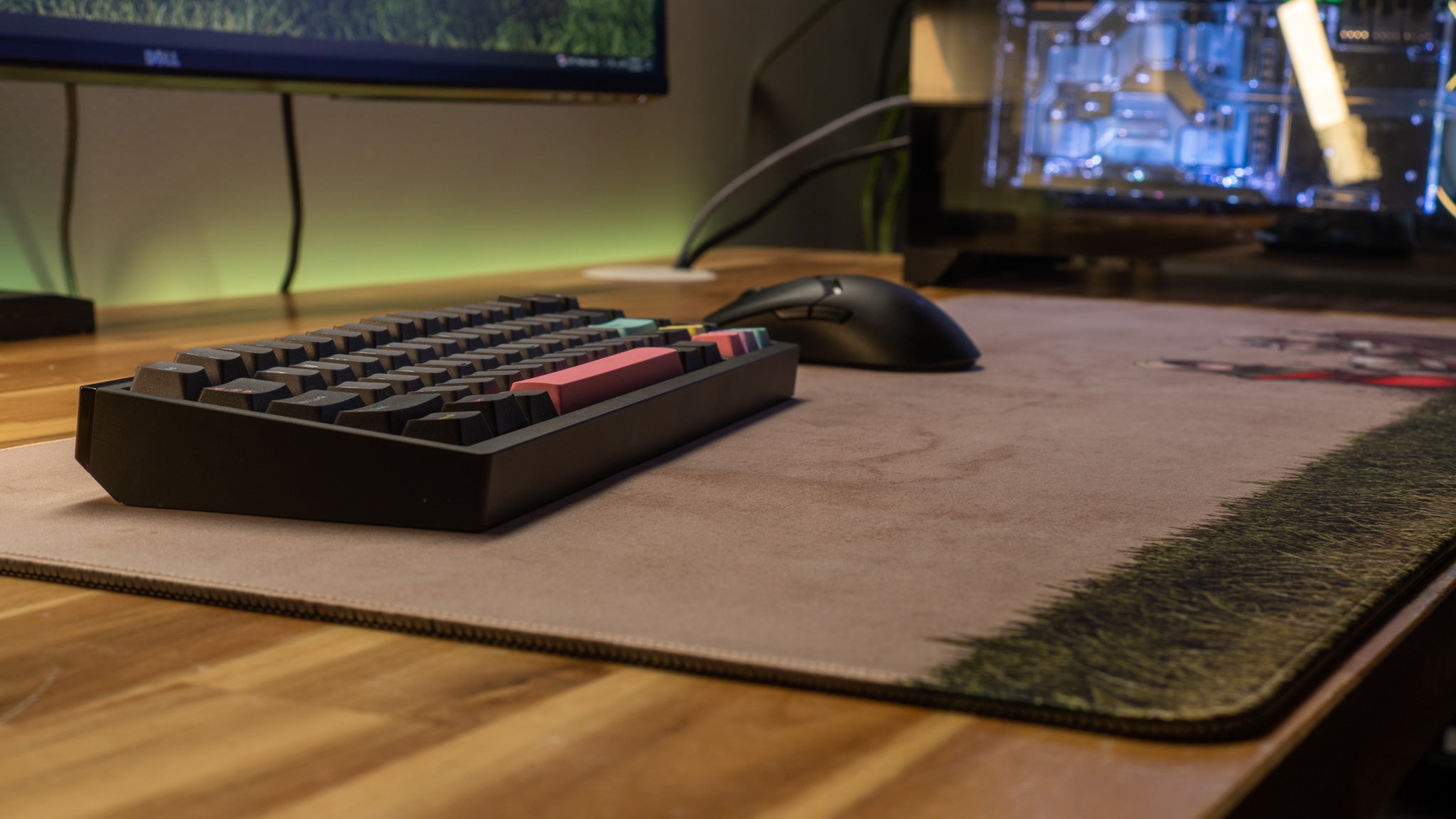 Ironlily "Flora on the Mural" Limited Edition Content Creator Collaboration Gaming Deskmat Mouse Pad