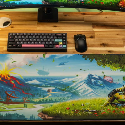 Cali "Peace Within" Limited Edition Content Creator Collaboration Rust Gaming Deskmat Mouse Pad
