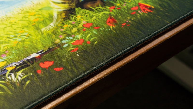 "Peace Within" — Rust Deskmat
