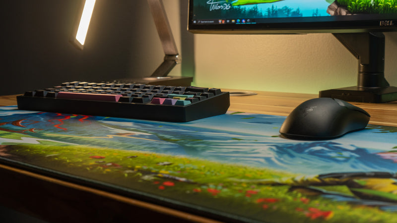 "Peace Within" — Rust Deskmat