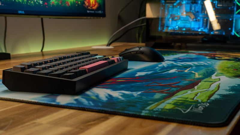 "Peace Within" — Rust Deskmat