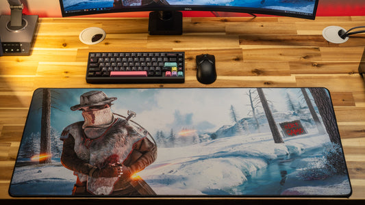 "Nerf Camo" Willjum XL gaming deskmat — Epic Desk