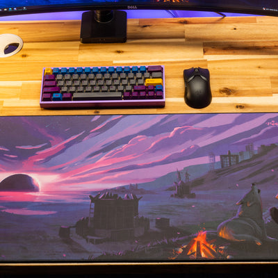 Willjum "Dopamine Dreams" Rust Limited Edition Content Creator Collaboration Rust Gaming Deskmat Mouse Pad