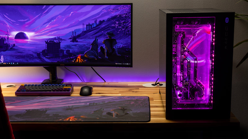 "Dopamine Dreams" — Rust Deskmat