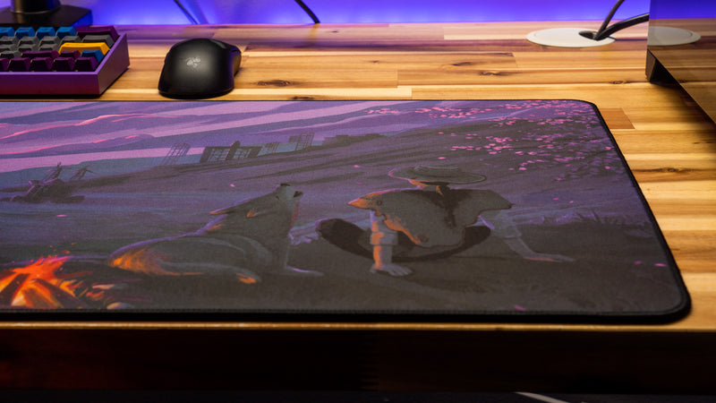 "Dopamine Dreams" — Rust Deskmat