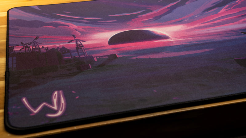 "Dopamine Dreams" — Rust Deskmat