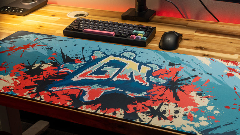 "Ice Pop" — Glo Navy Deskmat