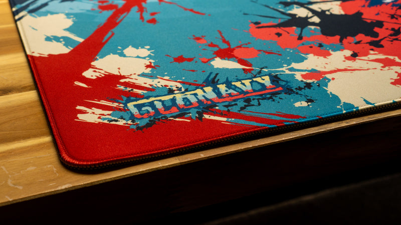 "Ice Pop" — Glo Navy Deskmat