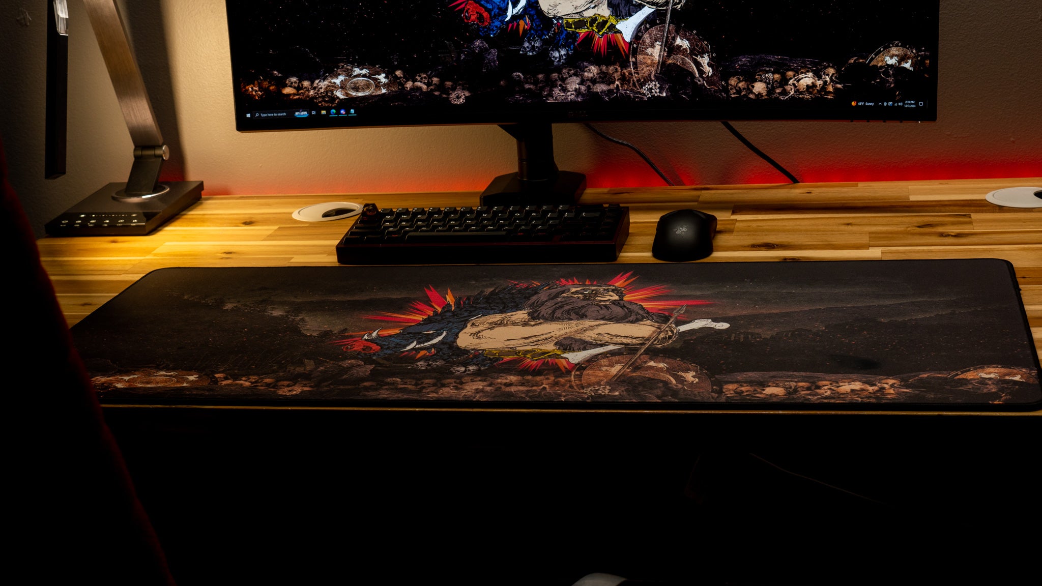 Rav "Warbound Avatar" Content Creator Collaboration Gaming Mouse Pad Deskmat
