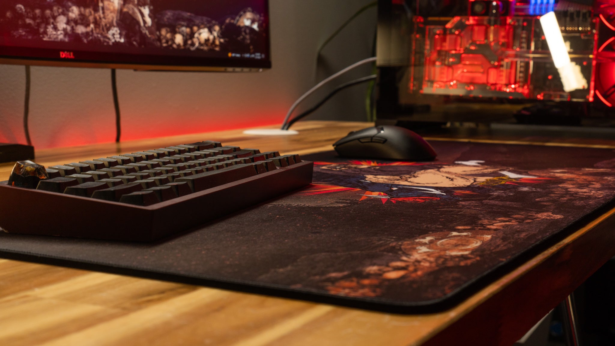 Rav "Warbound Avatar" Content Creator Collaboration Gaming Mouse Pad Deskmat