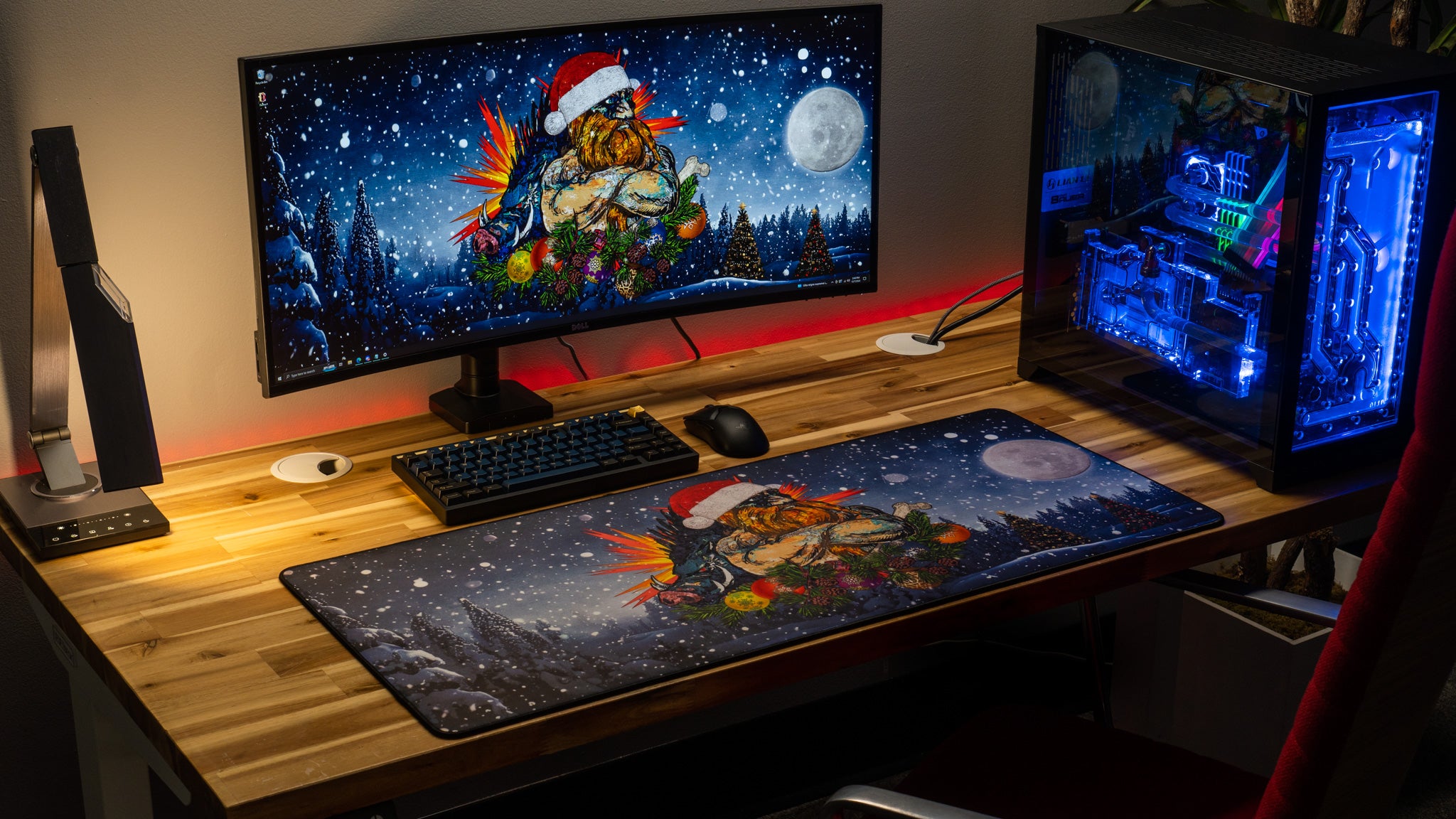 Rav "Holiday Howard" Content Creator Collaboration Gaming Mouse Pad Deskmat