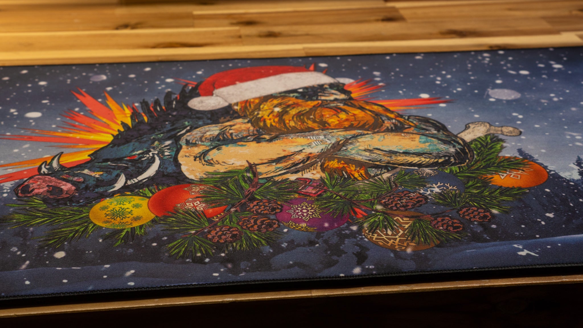 Rav "Holiday Howard" Content Creator Collaboration Gaming Mouse Pad Deskmat