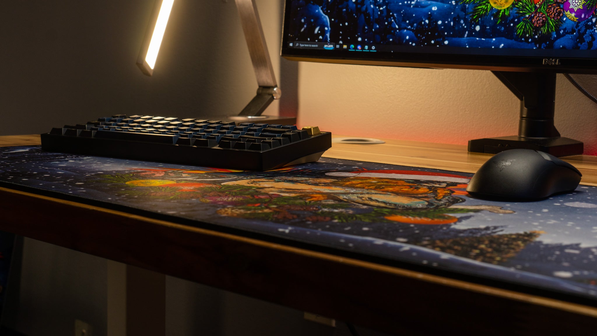 Rav "Holiday Howard" Content Creator Collaboration Gaming Mouse Pad Deskmat