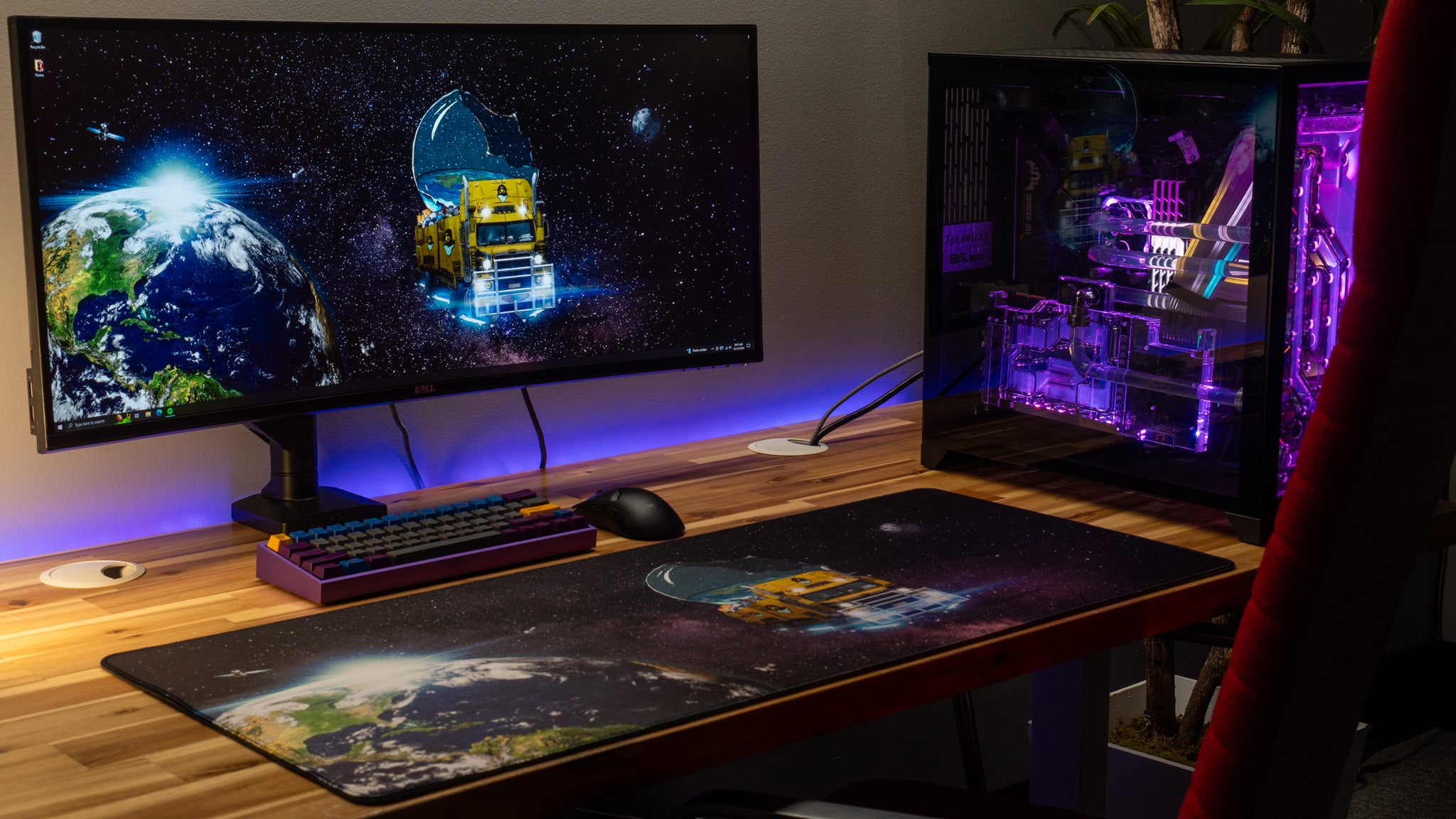 SciManDan "Taking Out the Trash" Limited Edition Content Creator Collaboration Gaming Deskmat Mouse Pad